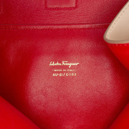 Ferragamo Leather Gancini Marlene Tote