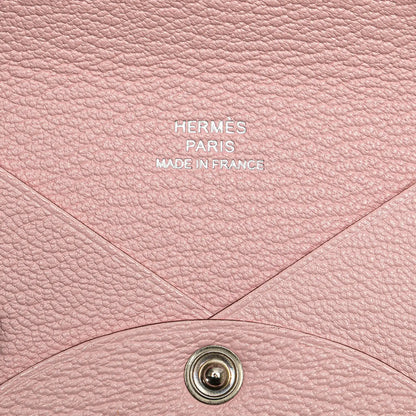 Hermès Chevre Mysore Calvi Duo Card Holder