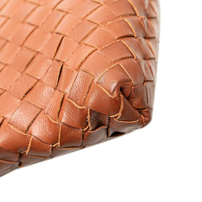 Bottega Veneta Leather Intrecciato Crossbody