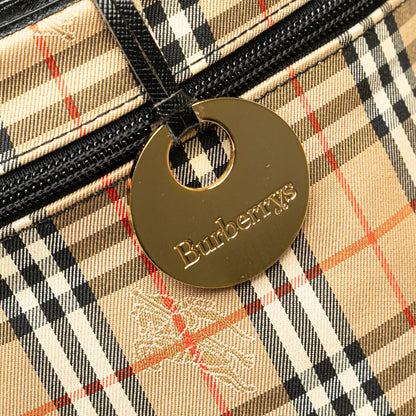Burberry Haymarket Check Canvas Vanity Bag