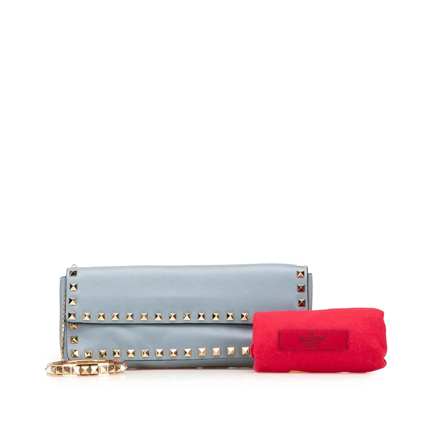 Valentino Nappa Rockstud Bangle Clutch