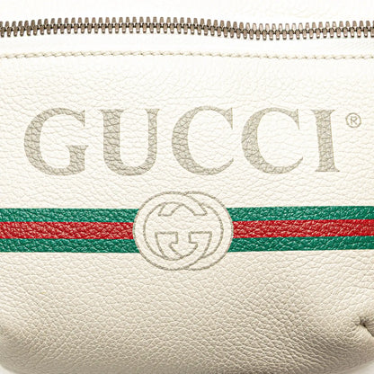 Gucci Logo Leather Belt Bag