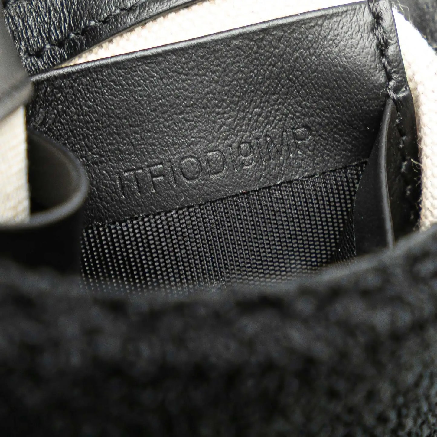 Burberry Mini Terry Cloth Lola Love Crossbody