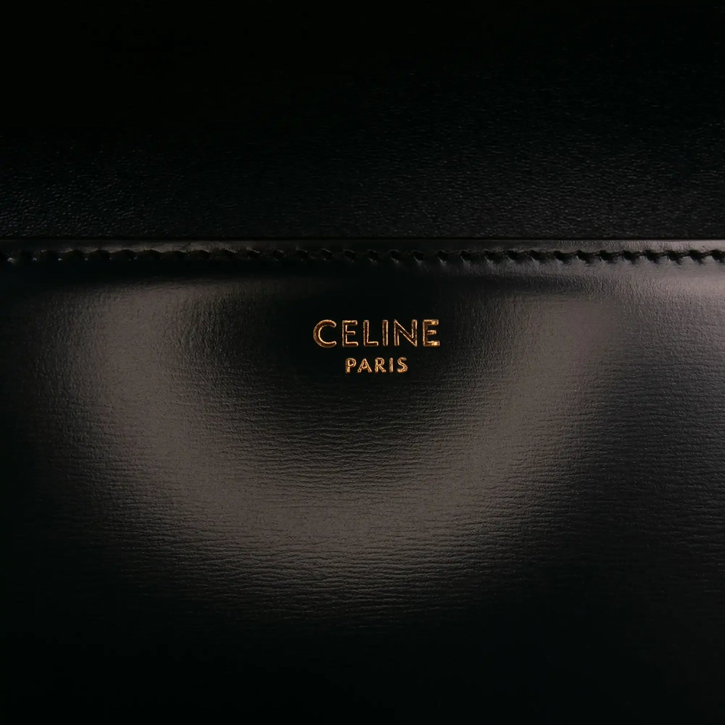 Celine Classique Shiny Calfskin Triomphe Crossbody