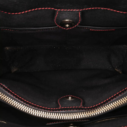 Burberry Medium Leather Patchwork and House Check Banner Satchel