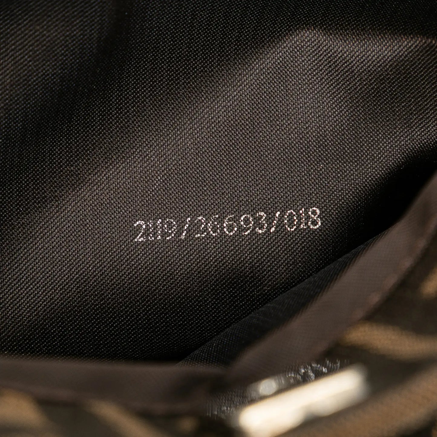 Fendi Small Zucca Canvas Twins Tote