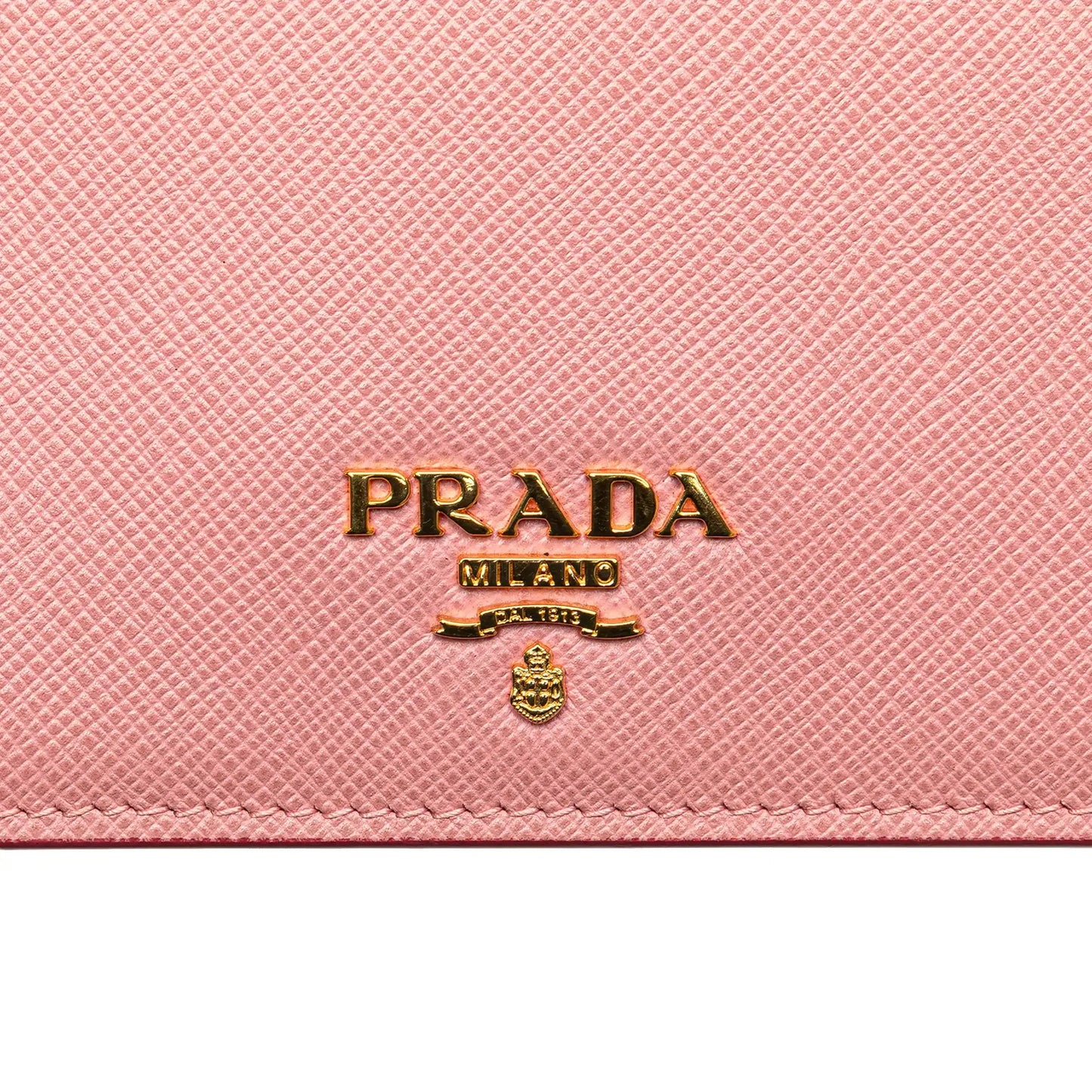 Prada Saffiano Lux Wallet on Chain