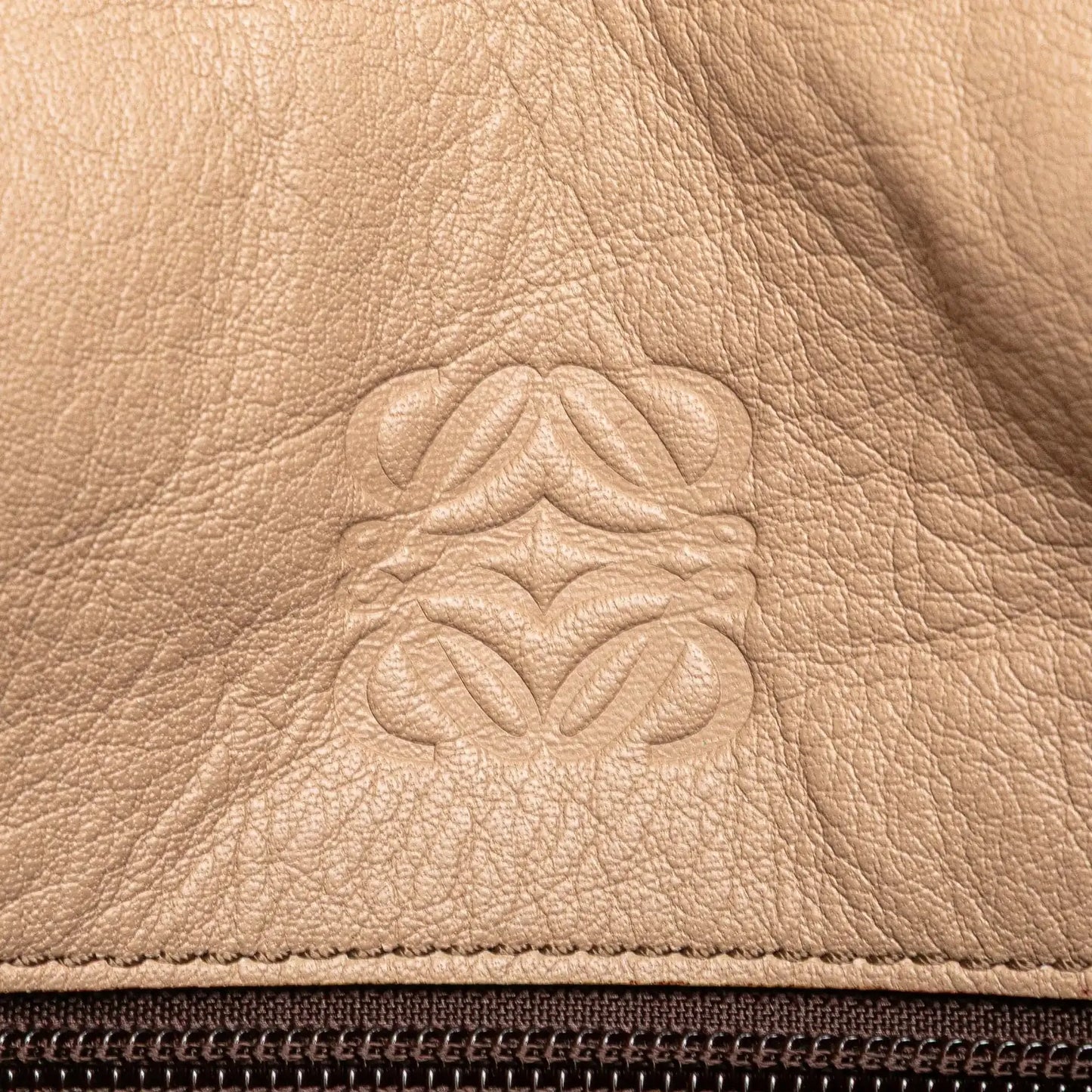 Loewe Anagram Leather Chain Shoulder Bag