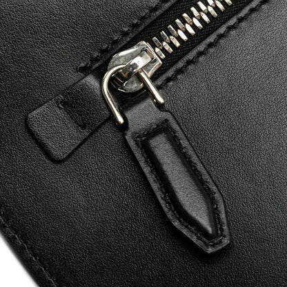 Ferragamo Leather Gancini Clutch
