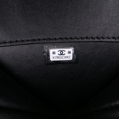 Chanel Quilted Patent Calfskin CC Heart Clutch With Chain