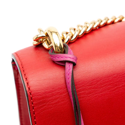 Gucci Medium Bicolor Leather Padlock Shoulder Bag