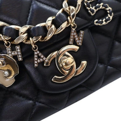 Chanel Mini Rectangular Classic Lambskin Coco Charms Single Flap