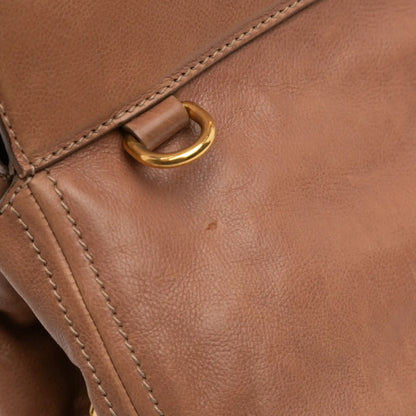 Prada Glace Calf Frame Satchel