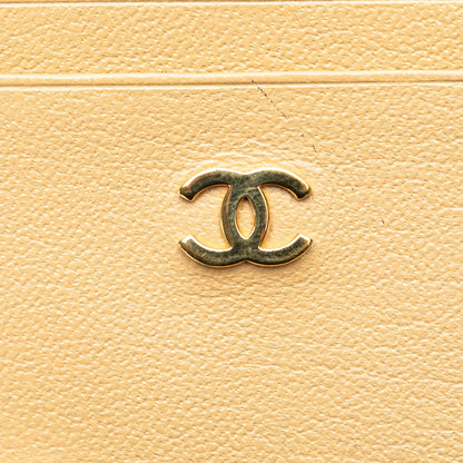 Chanel CC Calfskin Card Holder