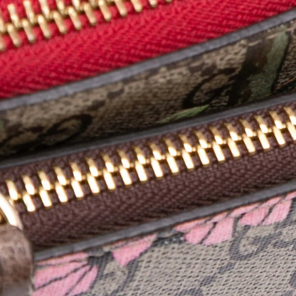 Gucci GG Supreme Bengal Double Zip Pochette