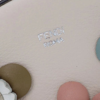 Fendi Mini Leather Vitello By The Way Flowerland Backpack