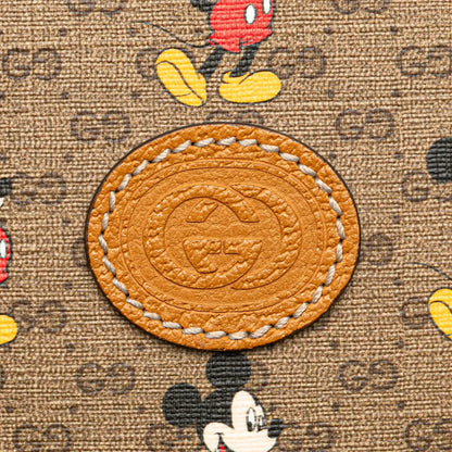 Gucci Disney Small Micro GG Supreme Mickey Mouse Dome Backpack
