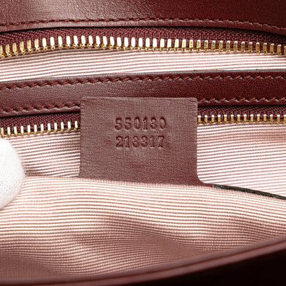 Gucci Large Leather Arli Shoulder Bag