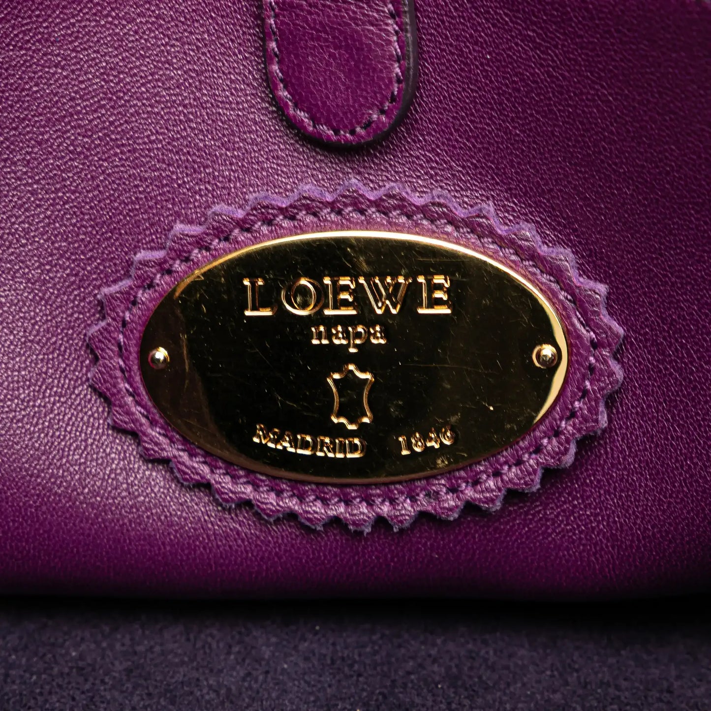Loewe Nappa Anagram Tassel Crossbody