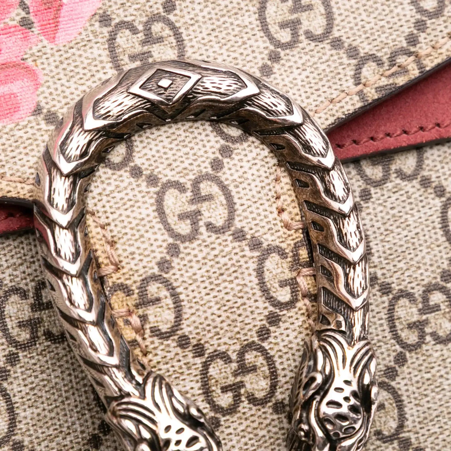 Gucci Medium GG Supreme Blooms Dionysus Shoulder Bag