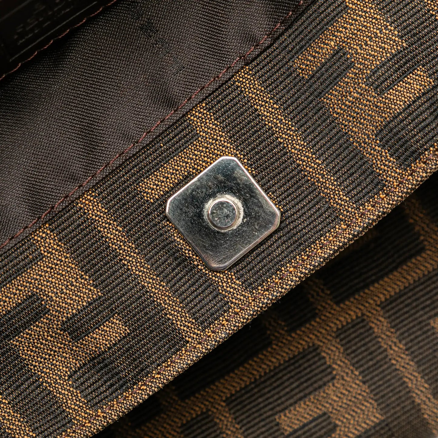 Fendi Small Zucca Canvas Twins Tote