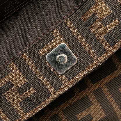 Fendi Small Zucca Canvas Twins Tote