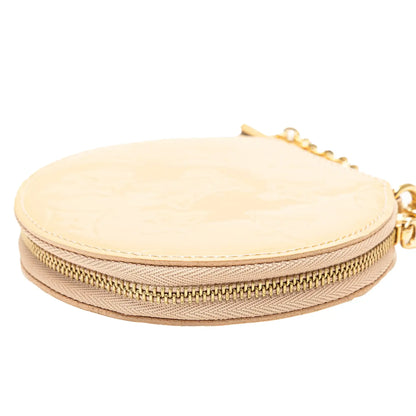 Louis Vuitton Monogram Vernis Round Coin Pouch