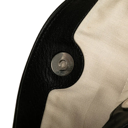 Ferragamo Leather Gancini Hobo
