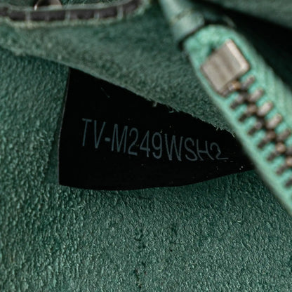 Valentino Pebbled Calfskin Rockstud Wallet On Chain