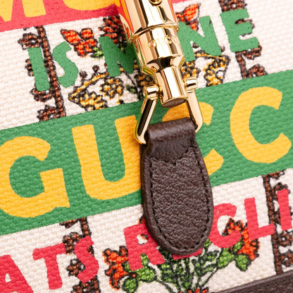 Gucci Small Canvas 100 Centennial Music Jackie 1961 Crossbody