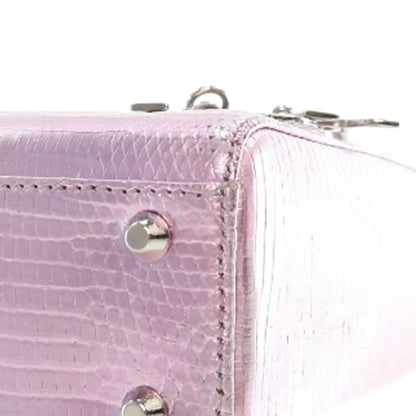 Dior Mini Metallic Lizard Leather Lady