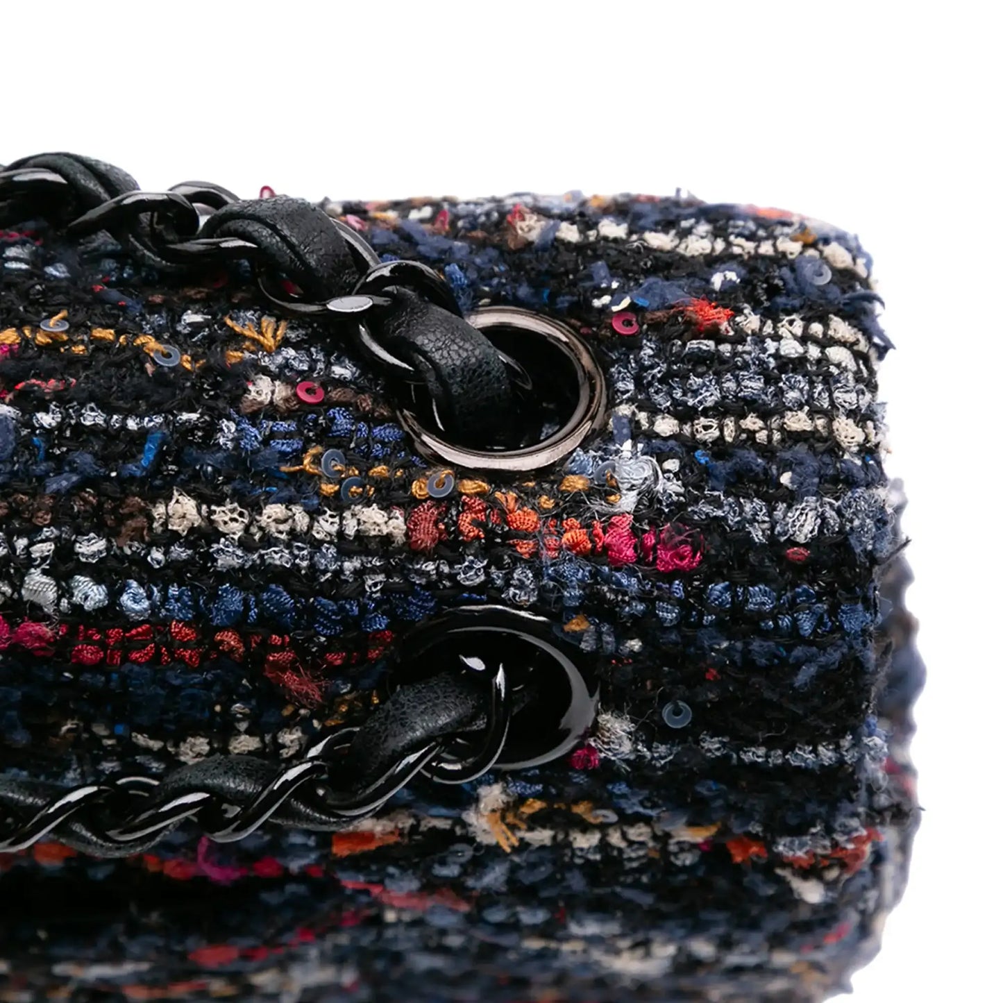 Chanel Medium Classic Tweed Double Flap