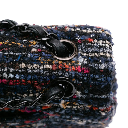 Chanel Medium Classic Tweed Double Flap