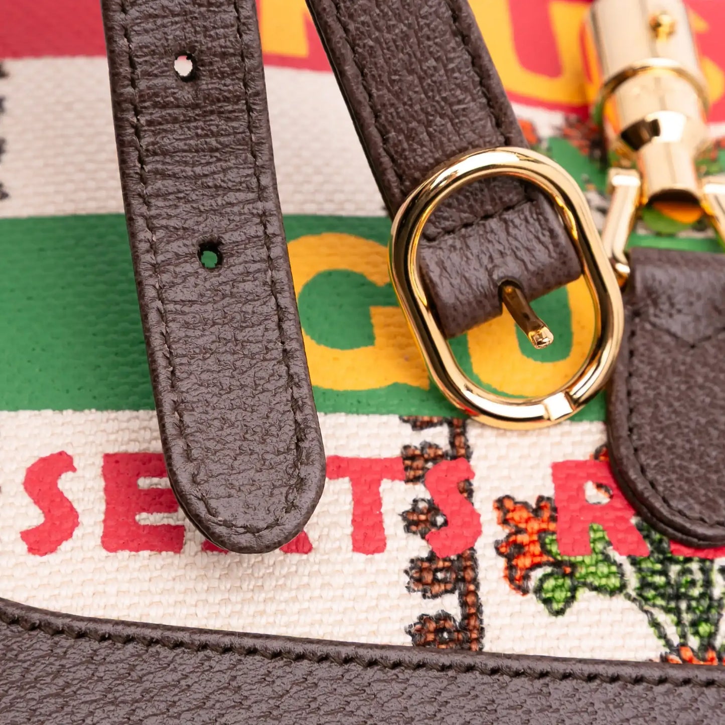 Gucci Small Canvas 100 Centennial Music Jackie 1961 Crossbody