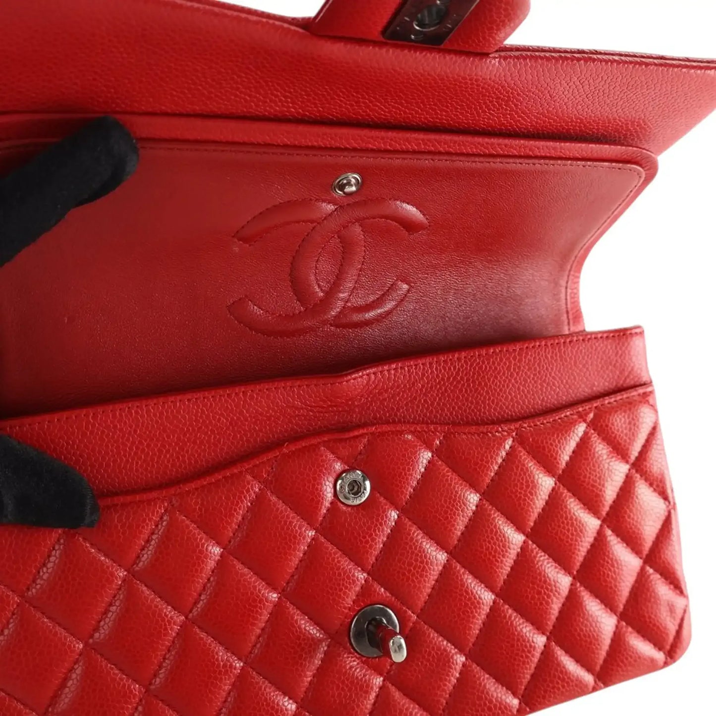 Chanel Medium Classic Caviar Double Flap