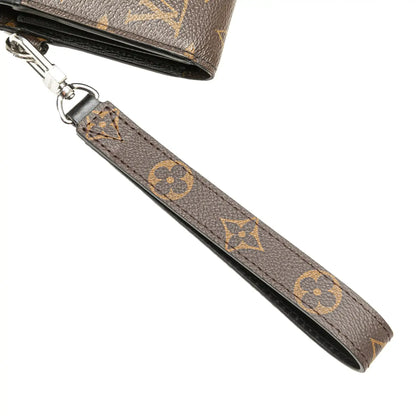 Louis Vuitton Monogram Macassar Zippy Dragonne Wallet