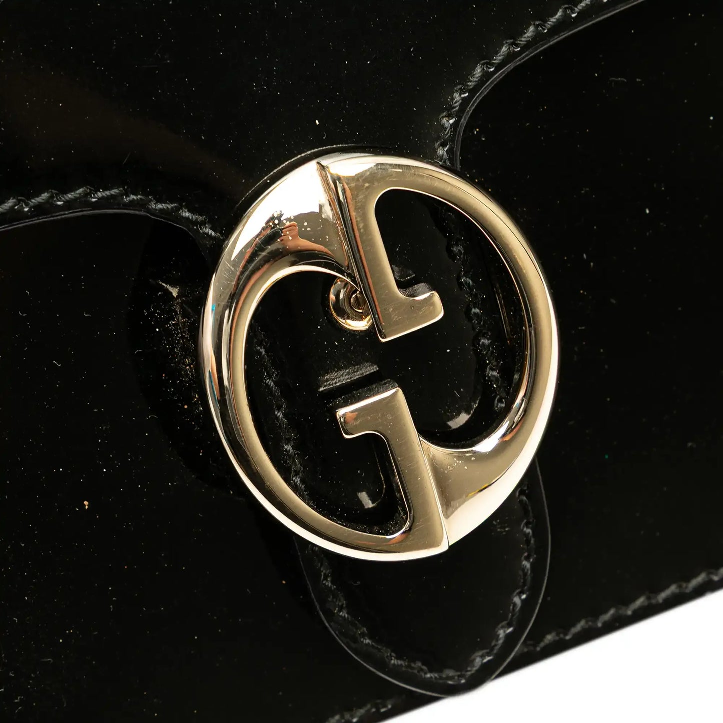 Gucci Patent 1973 Clutch