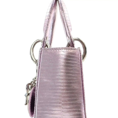 Dior Mini Metallic Lizard Leather Lady