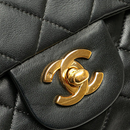 Channel Small Classic Lambskin Double Flap
