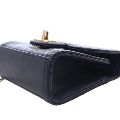 Chanel Mini Goatskin Chic Pearls Clutch On Chain