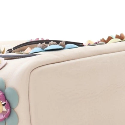 Fendi Mini Leather Vitello By The Way Flowerland Backpack