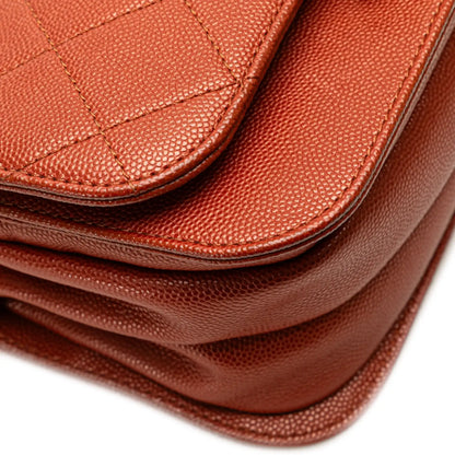 Chanel Mini CC Quilted Caviar Messenger Single Flap