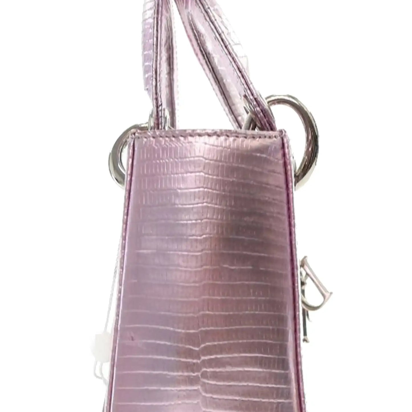 Dior Mini Metallic Lizard Leather Lady