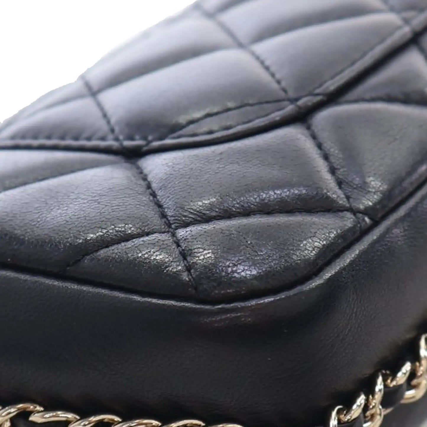 Chanel Small Quilted Lambskin My Precious Pearls Chain Flap