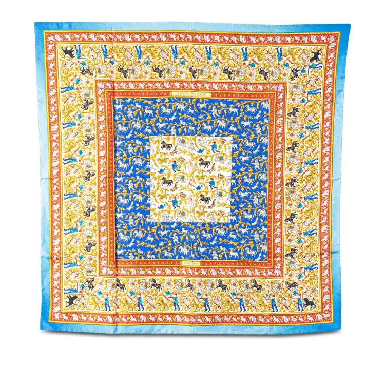 Hermès Chasse en Inde Silk Scarf