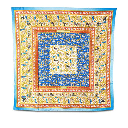 Hermès Chasse en Inde Silk Scarf