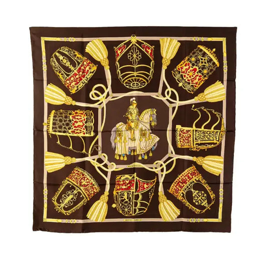 Hermès Les Muserolles Silk Scarf