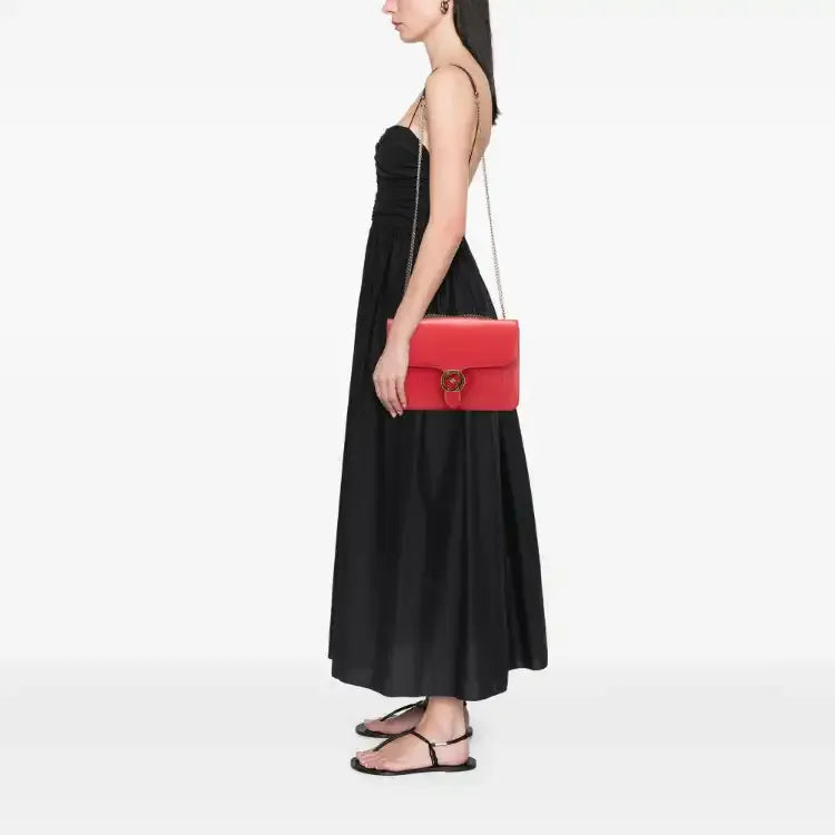 Gucci Medium Dollar Calfskin Interlocking G Crossbody