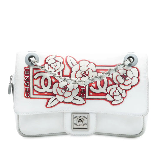 Chanel Nylon Sport Camellia Flap