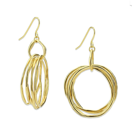 Brass Earring with NoStone in No Stone - Alexandria Jewelry & Company Beverly Hills